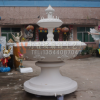玻璃鋼噴泉 小區(qū)歐式噴泉 雙層噴泉 玻璃廣場噴泉廠家定做