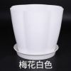 暉皇園林帶托盤花盆多肉綠蘿種菜大小號(hào)加厚彩色朔料小花盆批發(fā)