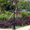 庭院路燈歐式室外小區別墅花園景觀燈戶外公園防水防銹單頭路燈鋁
