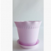 綠植塑料創(chuàng)意 羅馬花盆 環(huán)保多色 樹脂塑料 多肉花盆送托盤