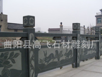 戶外石欄板青石欄桿工程河道石雕欄桿青石欄板 扶手
