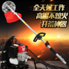 廠家直銷割草機汽油二沖程側掛背負小型收割機割灌機割稻機打草機