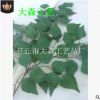 仿真樺樹枝, 胡楊樹葉樹枝,白樺樹葉園林工程裝飾樹枝仿真花絹花