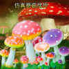 仿真大蘑菇工藝品擺件戶外園藝樹脂雕塑 創意家居景觀裝飾品擺件