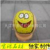 手繪擋車石球 擋車 車止石 彩繪石球 廣場工藝車擋 卡通擋車石球