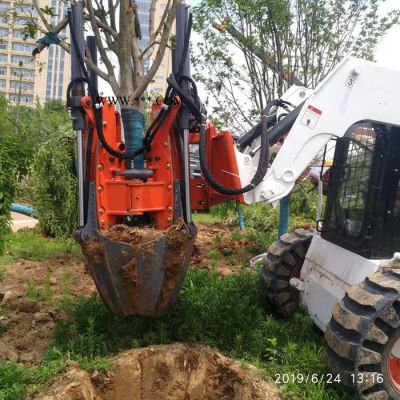三賢機械科技SX-800 四瓣式挖樹機 帶土球移樹機 四瓣式挖樹機