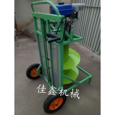 佳鑫JX-YA 小型螺旋式挖坑機 植樹栽樹拋坑機 手持式茶樹挖樹機**