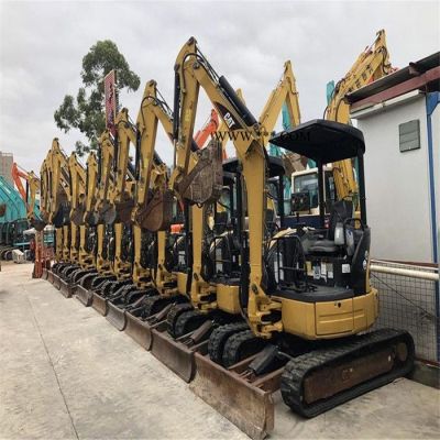 路面破碎二手小型挖樹機二手玉柴挖機