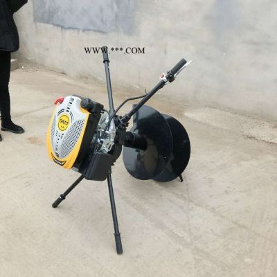 佳鑫機械 手提式挖坑機 四沖程種樹挖坑機 環保植樹用挖坑機 廠家
