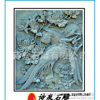 石雕，花鳥堵石，石雕雕刻，雕刻石雕，石雕石雕廠