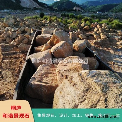 園林風景石太湖石點石草坪石峰石 T7