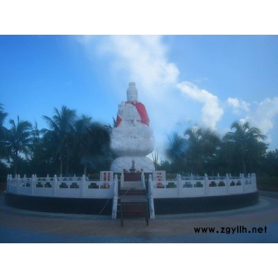 漢白玉石雕佛像