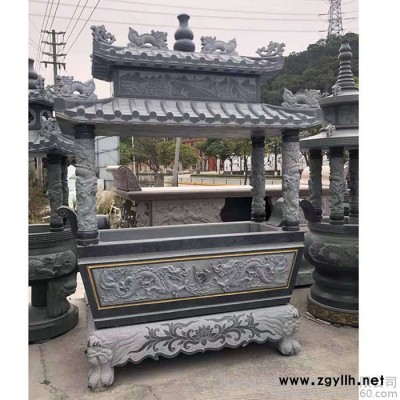 惠安石雕廠家供應(yīng)石雕香爐 青石香爐 寺廟香爐定制