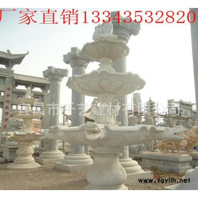 石雕花盆黃銹石花缽歐式花缽石雕花崗巖石材花盆