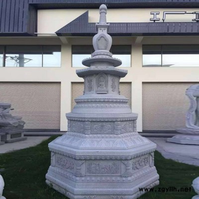 輝耀石材 仿古石塔 佛教石雕佛塔 寺院舍利塔價格