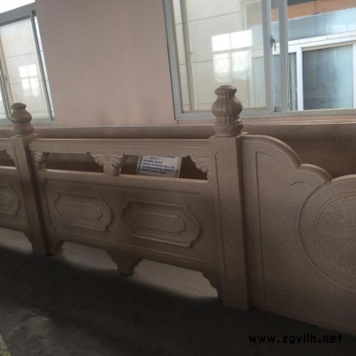 河堤護欄  園林景觀-  水泥仿漢白玉 仿大理石雕花護欄 混凝土制品