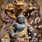 供應福建至善如一工藝品東密唐密木雕不動明王不動尊佛像仿古工藝品擺件定制 不動明王像**