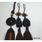 黑檀木烏木汽車用品車掛 內飾掛件 木雕工藝品