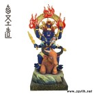 圣造 圣造 木雕五大明王不動(dòng)明王馬頭明王佛像寺廟家用居家供奉木