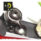 直銷 黑檀木雕擺件梅花茶壺 精美倒流香香爐木質工藝品