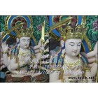 木雕佛像 準(zhǔn)提菩薩 準(zhǔn)提佛母像 木雕準(zhǔn)提像【金靈工藝】家居工藝品佛像 **擺件**特價