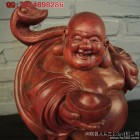 供應(yīng)工廠直銷木雕工藝品擺件 **紫羅蘭佛像彌勒佛木根雕