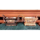 直銷，馬槽爐檜木雕刻，雙色爐精雕