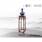 貝格尼全榆木雕龍花架