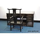 陰沉木烏木Dark wood ebony手工木雕仿古桌椅