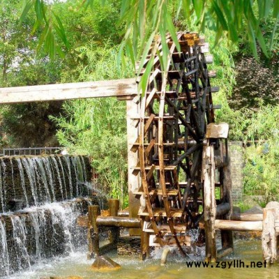 景觀水車_景觀的水景水車_歲氏景觀_誠信商家_定制生產廠家