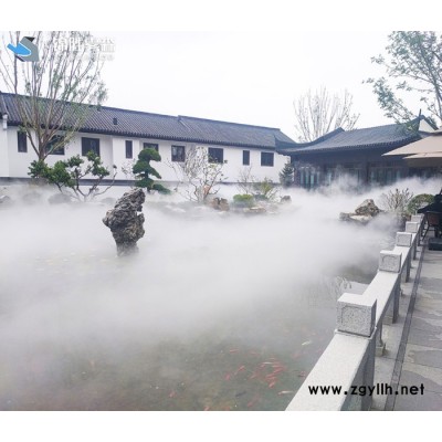 錦勝霧森 人工造霧水景 酒吧噴霧景觀