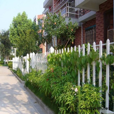 貴州畢節草坪護欄、園藝護欄、花壇護欄、PVC草坪護欄