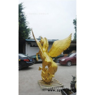專業生產鳳凰雕塑 室外園林水景形象圓雕中式鳳凰動物雕塑