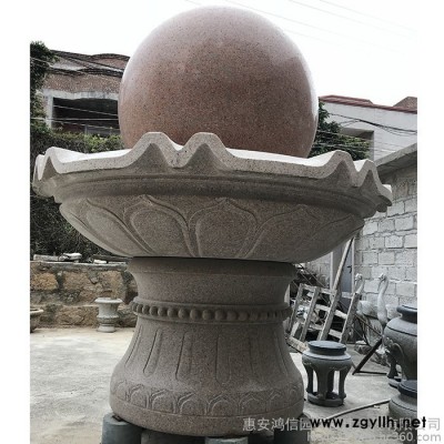 福建廠家供應石雕假山流水景觀擺件庭院花園戶外庭院石材歐式噴泉雕塑 石雕圓球