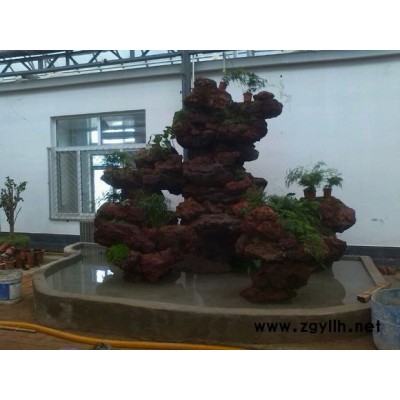 武漢睿閣 武漢假山 武漢塑石假山 武漢別墅假山 假山設計制作