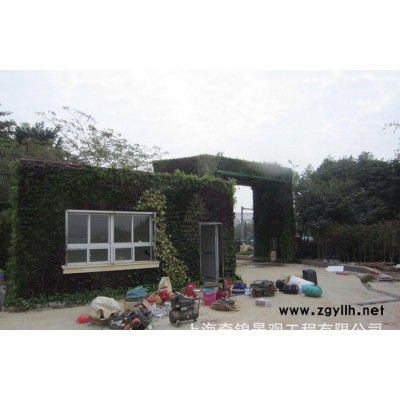 植物墻、風景墻、垂直綠化、大型假山施工、廠區景觀施工