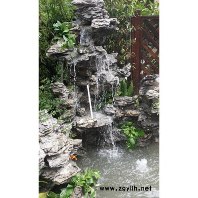 大型假山噴泉，流水假山，英石假山景觀、吸水石假山