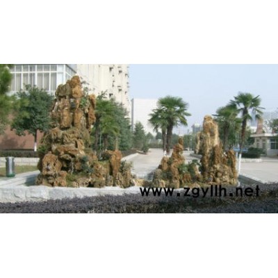 專業承接武漢真石假山武漢塑石假山仿真樹仿真欄桿