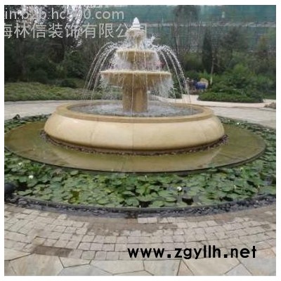 廠家生產砂巖噴泉 園林景觀水景雕塑 獅子噴水