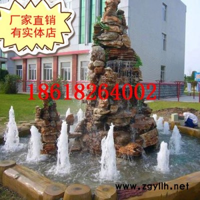 英石假山/陽臺花園假山魚池訂做/真石山制作/疊山造景/假山 北京有實體店