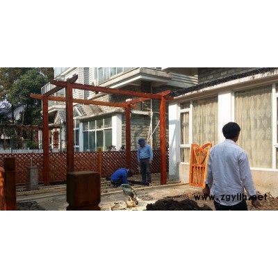 別墅流水假山景觀、別墅花園景觀施工、屋頂花園制作、