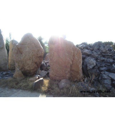 廣東黃蠟石、河南晚霞紅銷售、草坪點綴鵝卵石、千層石假山石