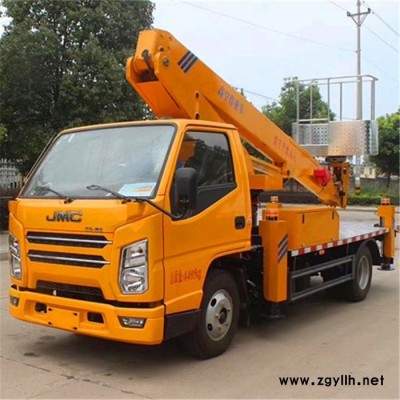 江鈴路燈維修車市政高空作業車路燈維修車圖片