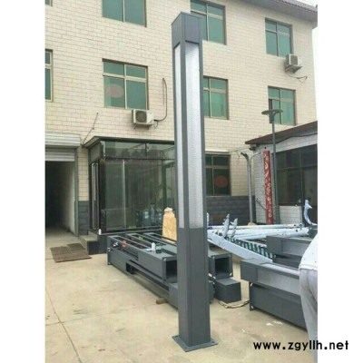 太陽能路燈3米燈桿庭院燈戶外燈桿工程路燈帶遙控 3米 15瓦銀色