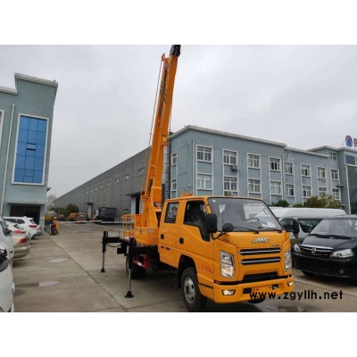 路燈維修13米藍(lán)牌高空作業(yè)車價(jià)格