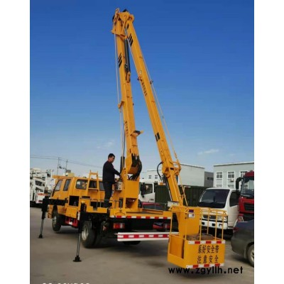 路燈檢修專用車 折疊臂高空作業(yè)車生產(chǎn)廠家  零首付購車 源頭廠家高空車立省中間差價(jià)