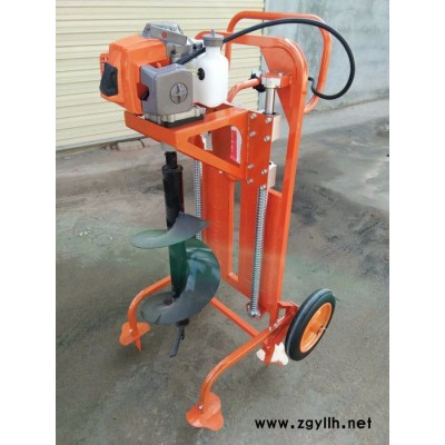 拖拉機路燈桿挖坑機 大棚立柱埋設挖坑機 植樹打坑機報價單