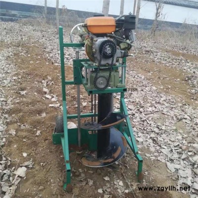 佳鑫機械 栽樹挖坑機 路燈桿立柱鉆坑機 園林綠化植樹鉆坑機