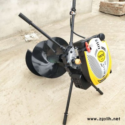 佳鑫廣西苗木種植鉆眼機   路燈電線桿移栽挖窩機   園林大面積種樹螺旋式挖坑機視頻