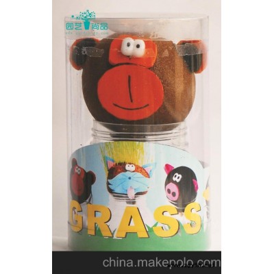 桌上迷你園藝 奇趣俱樂部-猴子-動物系列 時尚DIY 誠招加盟